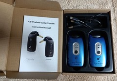 WENTELMUSIC A9 Wireless Guitar System 2.4GHz Rechargeable Lithium Battery