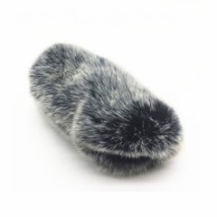 Synthetic Furry Microphone Cover Muff For Clear Sound Capture In Any Environment