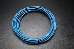 MICROPHONE CABLE BLUE RED BLACK YELLOW 25 FT EACH WIRE SHEILDED 100% COPPER MIC