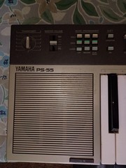 Vtg 1983 Yamaha PS-55 Synth Keyboard w/ Power Supply Works Tested