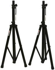 DJ Pa Speaker Universal Adjustable Height Tripod Stands & Nylon Carry Bag