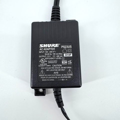 Shure UABIAST In-Line Power Adapter with PS23US Power Supply & BNC Coaxial Cable