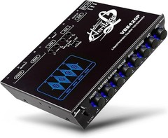 Lanzar Parametric Equalizer with Subwoofer Gain Control 9-Volt RMS Pre-Amp