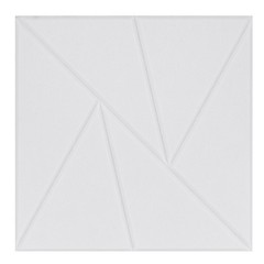 VEVOR 18 Pack Acoustic Wall Panels 11.8 x 11.8 x 0.4 inch Self-Adhesive White