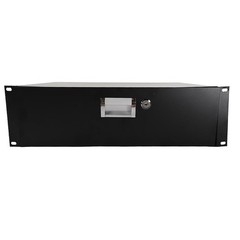19 “ Rack Mount 3U Locking Drawer Audio DJ Server Rack Storage Deep Cabinet