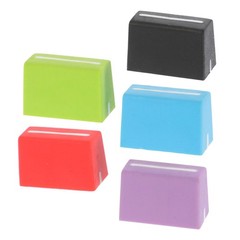 5Pcs Reusable Rubber Fader Knobs Replacement for Console Mixer Assorted Colors