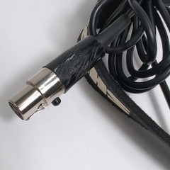 Shure WH20 Headset Microphone Wired TA4F Mini-XLR Adjustable Headband Black
