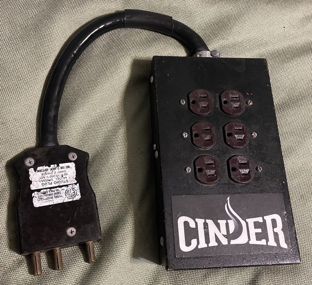 authentic “LEX” CINDER STUDIO PLUG (MODEL SP-60M music/recording SINGLE PHASE