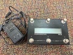 Morningstar MC6 MKII MIDI Foot Controller, LCD Display, USB, MIDI In/Out,