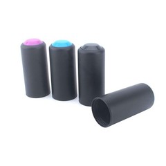 Zramo® Purple 4PC Bulk Color Wireless Mic Battery Screw on Cap/Cup/Cover