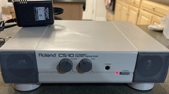 Roland CS-10 STEREO MICRO MONITOR Sound Module Style Speaker RARE Works! Vintage