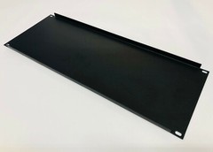 4 RU Space Flanged Blank Rack Case Panel 18ga Steel