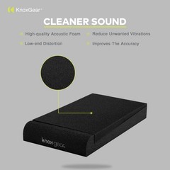 Knox Gear Studio Monitor Isolation Pads for 6-Inch Speakers Pair