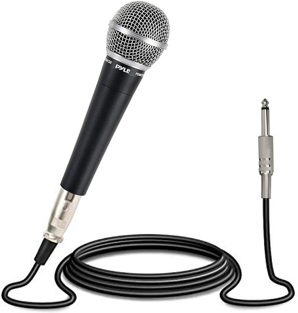 Pyle Dynamic Wired Professional Moving Coil Handheld Stand Microphone PDMIC58