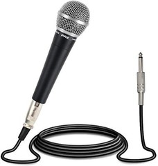 Pyle Dynamic Wired Professional Moving Coil Handheld Stand Microphone PDMIC58