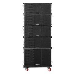 Sound Town Line Array Set, 18″ Sub, 4x Dual 10″ Speakers, Board ZS-118SP210BP4C