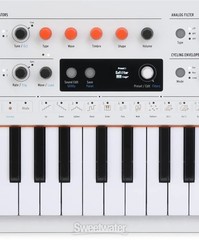 Arturia MiniFreak Vocoder 37-key Hybrid Synthesizer – White