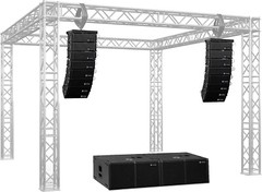 Proreck Venue Set 10000W Stereo/Mono DJ PA Speaker System Combo Set