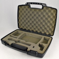 Shure Wireless Microphone Receiver Transmitter System Padded Hard Case ONLY