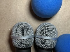 Lot of 2 Amazon Basics Dynamic Vocal Microphone Cardioid