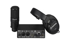 Steinberg Recording Pack With IXO22 Audio Interface, Studio Condenser Black