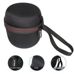 LTGEM Case Compatible with Ultimate Ears WONDERBOOM 4 / Play / 3/2 Black+Grey