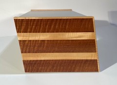 Handmade 4U Rack, 1 of 1, Leniture A-Series 2023 – Figured Mahogony S/N 1