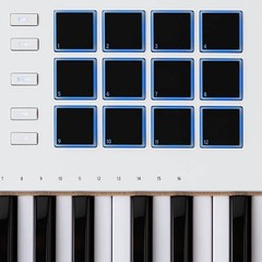 Arturia Mk3 61-Key USB MIDI Controller Keyboard White with 2 Year Warranty
