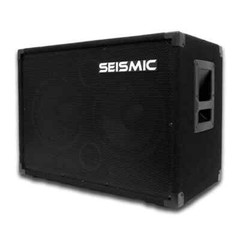 2×10 Bass Guitar 4 Ohm Speaker Cabinet with Interchangeable USA Flag Grille