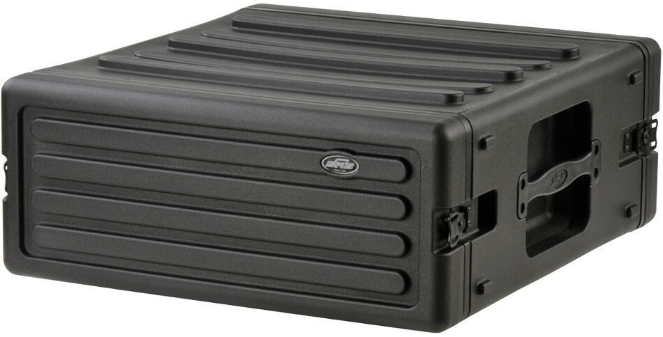 SKB 4u Space Rack Road Case DJ Studio Live Case 17.6″ Rail To Rail 1SKB-R4U