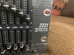 DBX 2231 Graphic Equalizer/Limiter with Type III