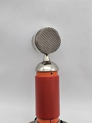Blue Spark Condenser Orange Mic Microphone with Shock Mount XLR 6.5mm Cord