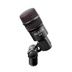 Audix D4 Professional Dynamic Drum & Instrument Microphone Lightweight & Compact