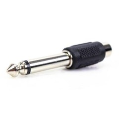 RapcoHorizon Phono/RCA Female to 1/4″ TS Male Audio Adapter Plug Unbalanced HAGP