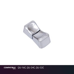 Allen & Heath Silver/Chrome Fader Cap for QU-16C, QU-24C, QU-32C