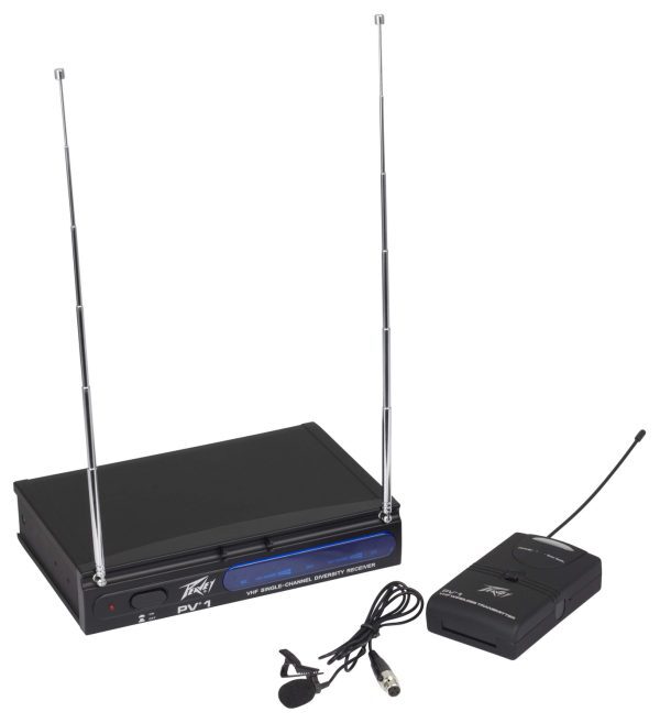 Peavey PV-1 V1 BL Wireless System Receiver 203.400 MHz Fixed Frequency
