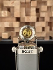 Sony C-38B Condenser Microphone. Original Case. Mint. C38b C38 C-38. US Seller!