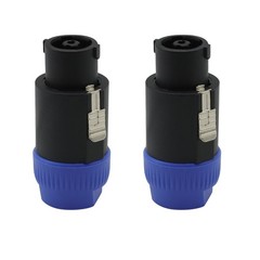 8Pack NL8FC 8 Pole Locking High-Load Speakon Connector Replacement for Neutrik