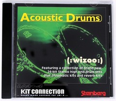 Wizoo Acoustic Drums Kit Connection Steinberg LM-4 Cubase VST/VST 2.0 CD
