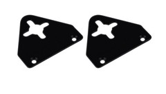 Ashly FATWB Flush Mount Bracket kit for FA & FX 1/2 RU amplifiers