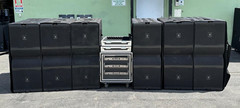 (6) JBL VTX G28 Dual 18″ 8000W Subwoofer (1) CROWN 12000HD AMP (TRUEHEARTSOUND)