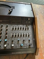 Vintage PEAVEY XR 700 SEVEN CHANNEL DUAL POWERED MIXING CONSOLE Tested