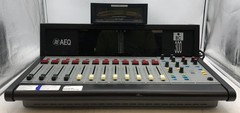 AEQ BC300 Professional Broadcast Mixing Console w/Dorrough 40-A Loudness Monitor