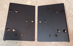 OEM Factory Replacement 3U Mount Rack Ears For Peavey Crest Audio Tactus FOH