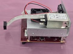 Biamp AudiaFlex CM-1 CobraNet Card 380-0647-90C with Fan & Power Input Module