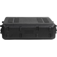 2U Rack Case 19″ Solid Waterproof Dustproof Flight Case 2 Space Shock Mount Rack