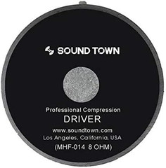 1″ Compression Horn Driver, 50 Watts Pro Audio PA DJ Tweeter High Frequency Dri