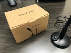Zaffiro USB Desktop Wired Microphone Black 3.5mm audio jack plug (open box) 