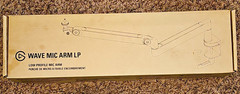 Elgato Wave Mic Arm LP Low Profile Boom Arm Rotating Height-Adjustable Brown