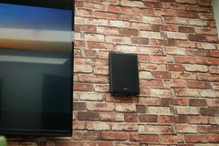 (2) Rockville RockSlim Black 5.25″ Commercial Restaurant/Bar/Cafe Wall Speakers